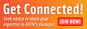 Get Connected with AUTM eGroups!